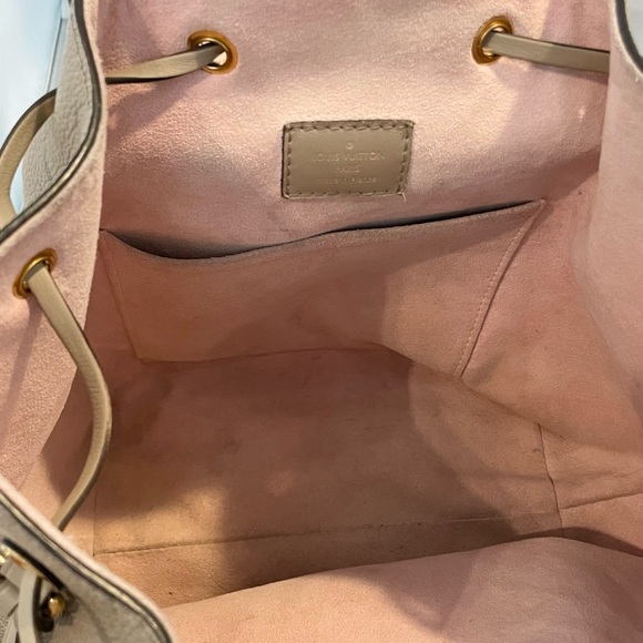 Authentic Louis Vuitton Montsouris Backpack Monogram Empreinte Leather - Picture 4 of 10